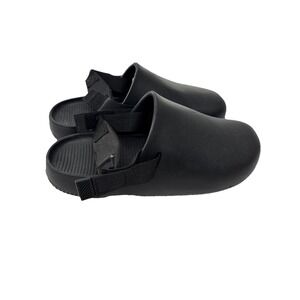 2Prs New Sandals Black Cream Buckle Straps Casual Summer Basic‎ Minimalist Sz 12